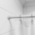 Карниз для ванной комнаты, 110-200 см, белый, Elegante, IDDIS (010A200I14)