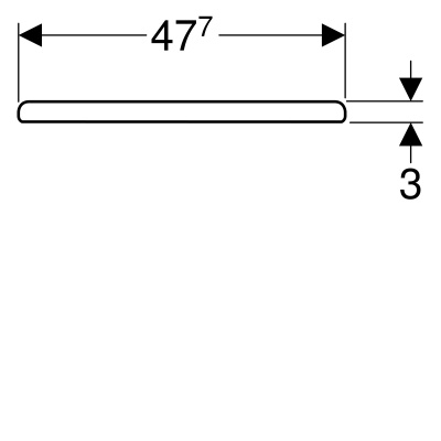 Сиденье для унитаза Geberit 
Renova Comfort
 (572050000)