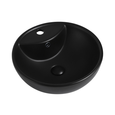 Раковина накладная ABBER Bequem черная матовая (AC2101MB)
