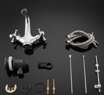 Gappo смеситель хром. д/раковины (G1042)