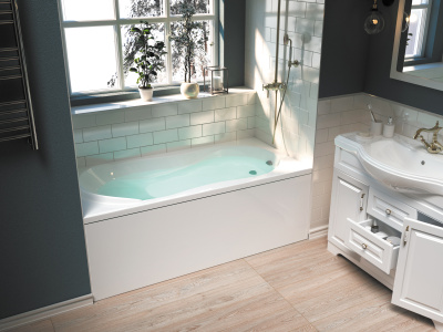 Ванна акриловая 1Marka "ENNA" 170*75 (01эн1775)