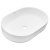Раковина Creo Ceramique накладная овальная 580*380*140мм, цвет Матовый Белый (PU4300MRMWH)