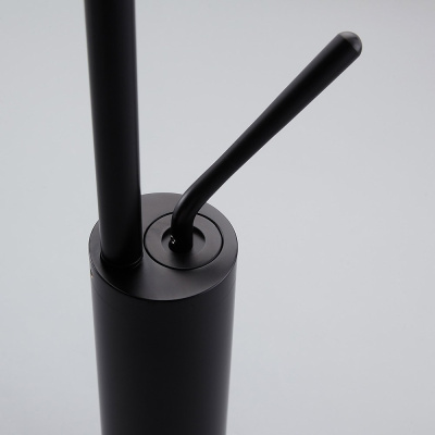 Смеситель высокий для раковины SCANDI черный (9015B)