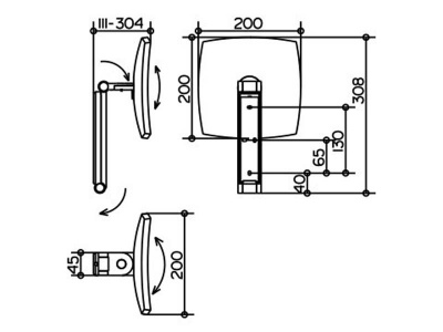 Косметическое зеркало Keuco iLook_move (17613010000)