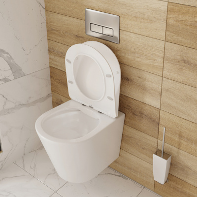 Унитаз подвесной безободковый, Calipso, IDDIS (CALRDSEi25)