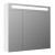 Шкаф-зеркало, 80 см, двухдверный, белый, New Mirro, IDDIS (NMIR802i99)