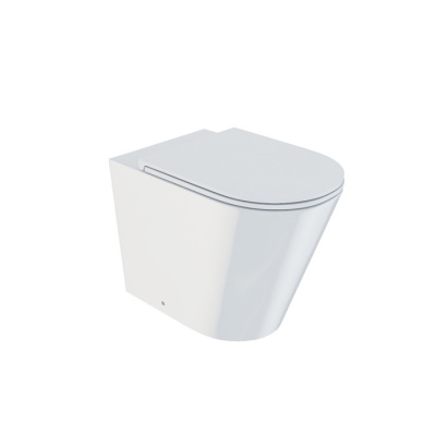 Унитаз приставной, безободковый, Calipso, IDDIS (CALRDSEi26)