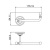 Держатель для туалетной бумаги PAINI Duomo, хром CROMO3 (CR) (88CR051)