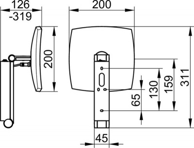 Косметическое зеркало Keuco iLook_move (17613019004)