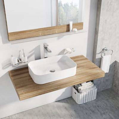 Керамический умывальник Ravak Ceramic Slim R (XJX01155002)