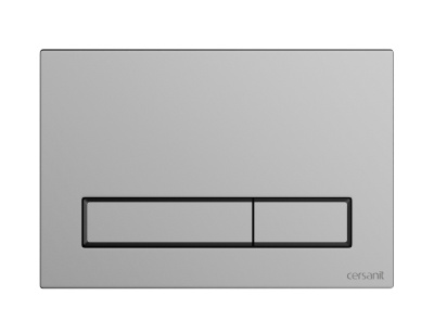 Кнопка Cersanit BLICK пластик хром матовый (64078)