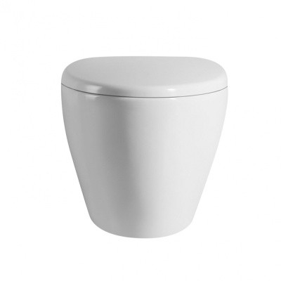 Унитаз ABBER Bequem подвесной белый с импульсным смывом (AC1107P)