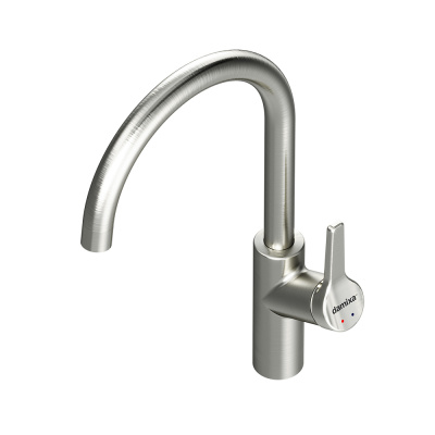 Damixa Eclipse, смеситель для кухни, никель (DX310720400)