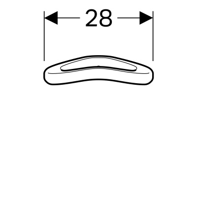 Сиденье для унитаза детское Geberit 
Bambini
 (573348000)