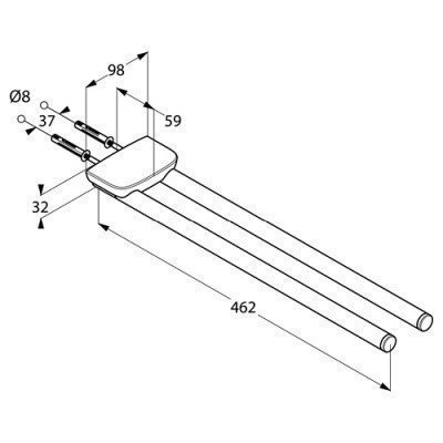 Полотенцедержатель Kludi - Ambienta (5397705)
