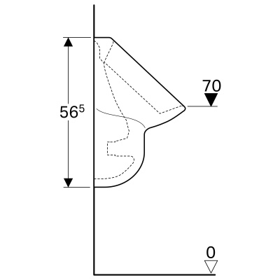Писсуар Geberit 
Aller
 (236500000)