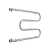 Водяной полотенцесушитель Terminus М-образный 1" БШ 600х400 (4620768881510)
