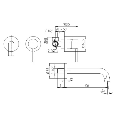 Смеситель для раковины Paini Cox (78PZ208) Смеситель для раковины Paini Cox (78PZ208)