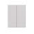 Шкаф Lemark VEON 60 см подвесной, 2-х дверный, цвет корпуса, фасада: Белый глянец (LM01V60SH)