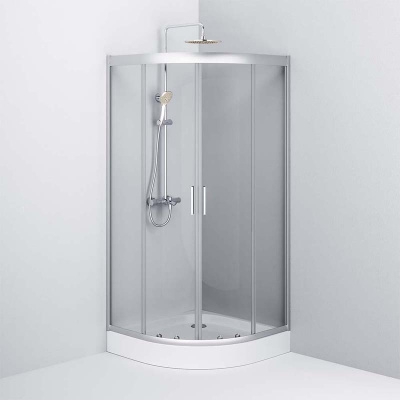 Душевое ограждение 90х90,  без поддона AM.PM Gem (W90G-401-090WT)