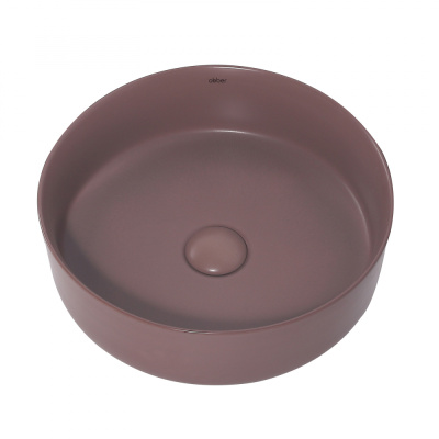 Раковина накладная ABBER Bequem коричневая матовая (AC2108MC)