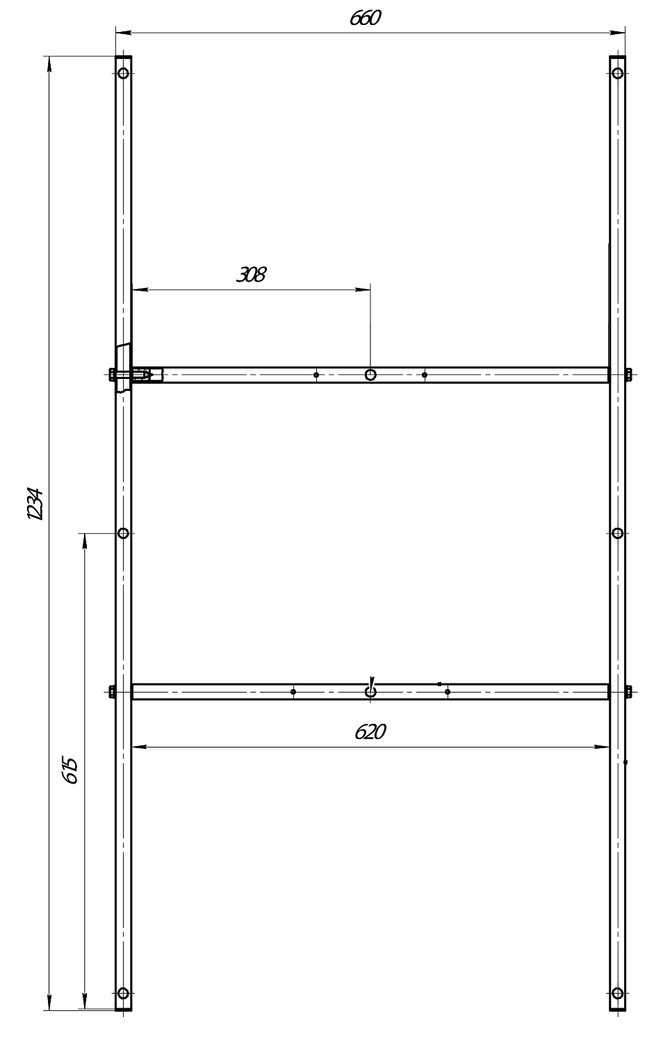 Рама 1Marka разборная ПУ 130*70 (03пу1370)