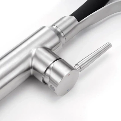 Смеситель AVIVACOM с гибким изливом (Сатин) (SB4926) Смеситель AVIVACOM с гибким изливом (Сатин) (SB4926)