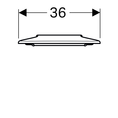Сиденье для унитаза Geberit 
Renova Comfort
 (572860000)