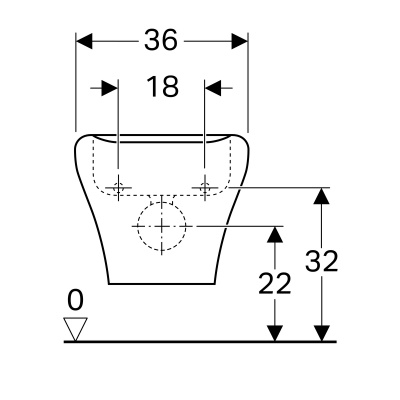 Биде подвесное Geberit 
myDay
 (235450600)