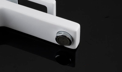 Gappo белый смеситель д/раковины (G1017)