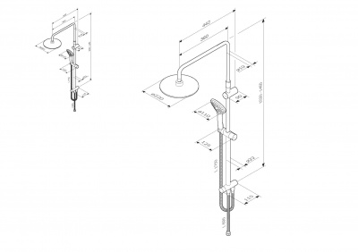 Душевая система (F0790000)