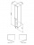 Шкаф-колонна, напольный, правый, 30 см AM.PM Gem (M90CSR0306WG)