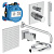 Промо комплект "ВСЕ для встройки ALL IN ONE" Ideal Standard CERATHERM C100 (A7572AA)