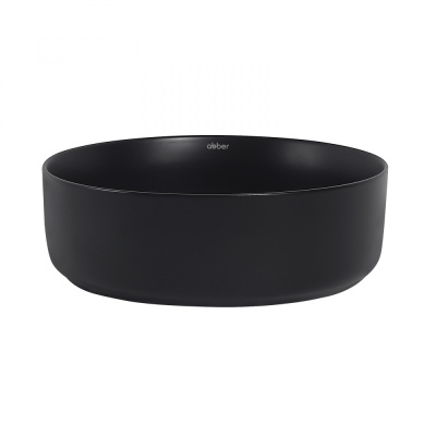 Раковина накладная ABBER Bequem черная матовая (AC2108MB)