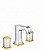Смеситель для раковины  Hansgrohe  -  Metropol Classic (31304090)