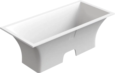 Ванна Bas "Мадрид" 170х80 серый (ВА00007)