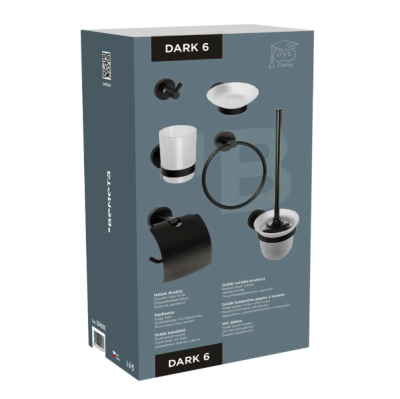 Набор аксессуаров Bemeta Dark черный (204600)