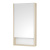 Зеркальный шкаф Aquaton Сканди 45 Белый/Дуб Верона (1A252002SDB20)