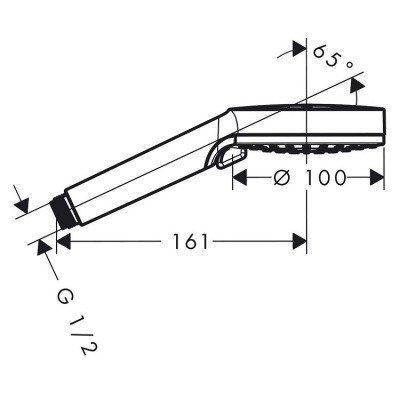 Ручной душ Hansgrohe - Crometta (26330400)