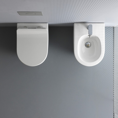 Биде напольное 510х365мм., AXA Glomp (0202201)